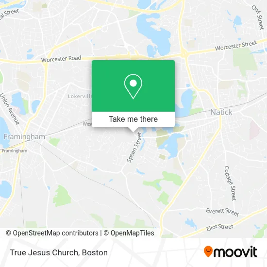 True Jesus Church map