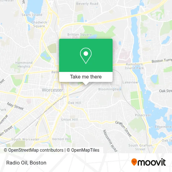Radio Oil map