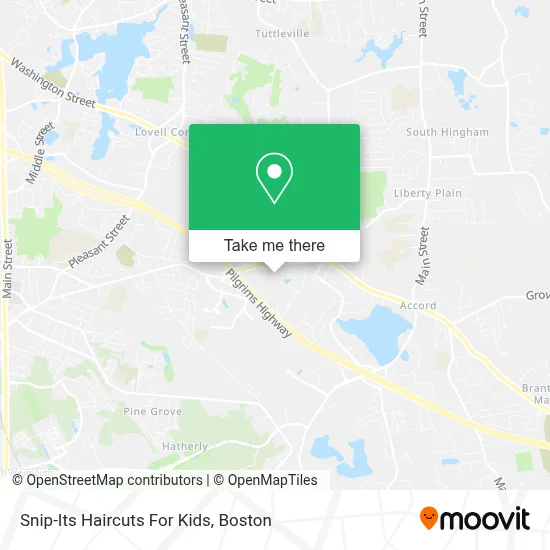 Snip-Its Haircuts For Kids map