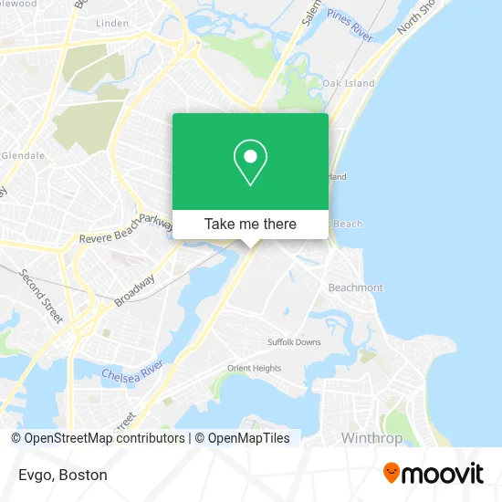 Evgo map