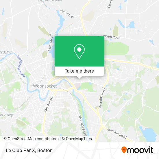 Le Club Par X map