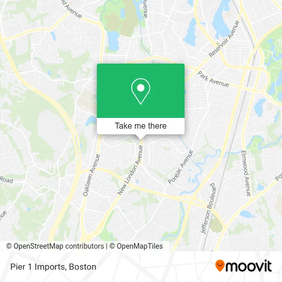 Pier 1 Imports map