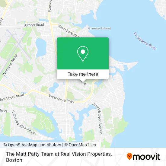 The Matt Patty Team at Real Vision Properties map