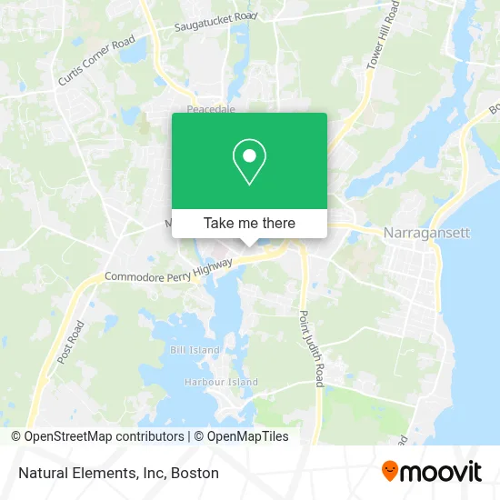 Natural Elements, Inc map