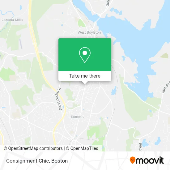 Consignment Chic map