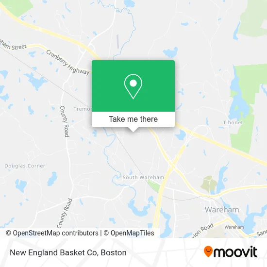 New England Basket Co map