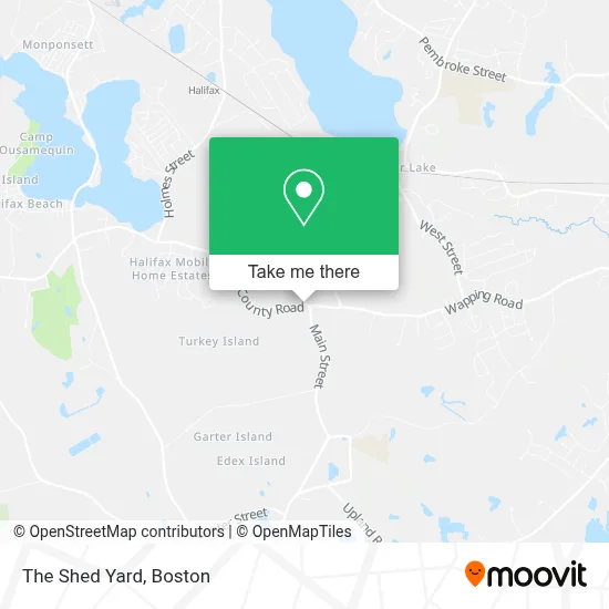 The Shed Yard map