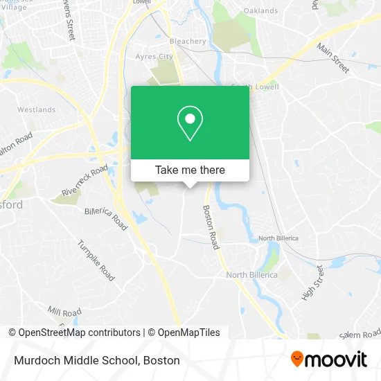 Murdoch Middle School map