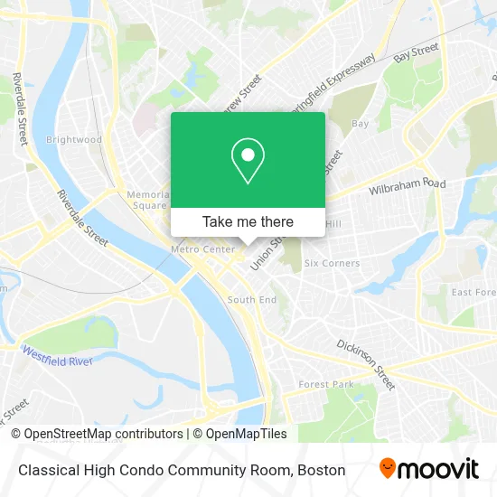 Classical High Condo Community Room map