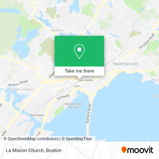 La Mision Church map