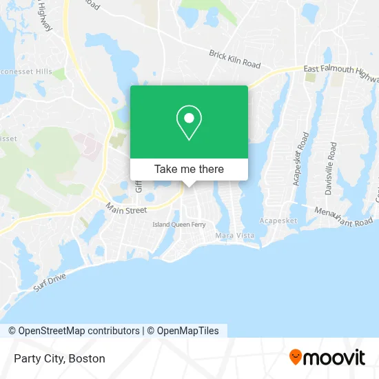 Party City map