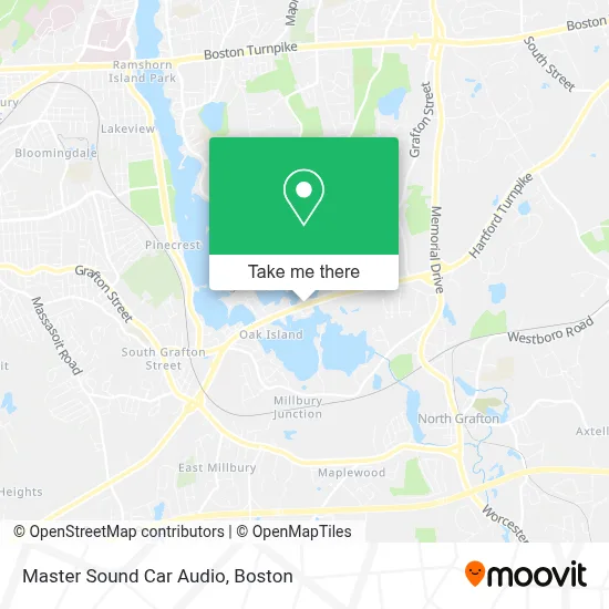 Master Sound Car Audio map