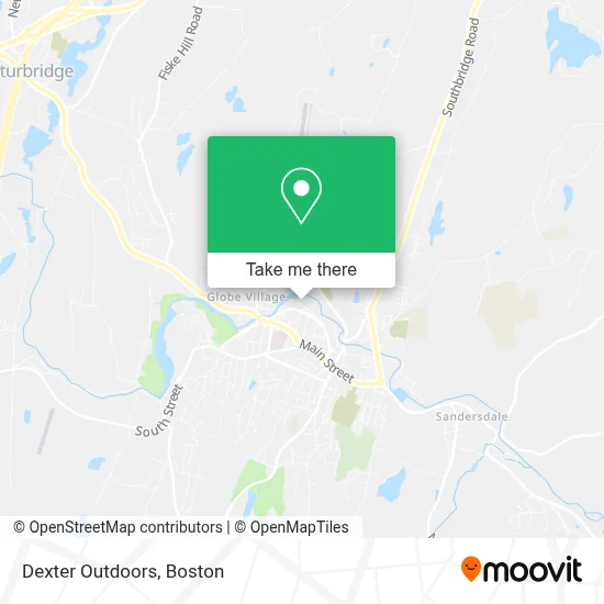 Dexter Outdoors map