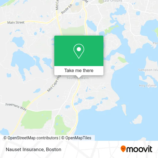 Nauset Insurance map
