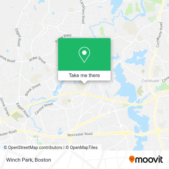 Winch Park map