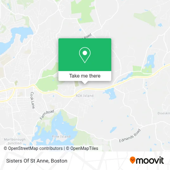 Sisters Of St Anne map