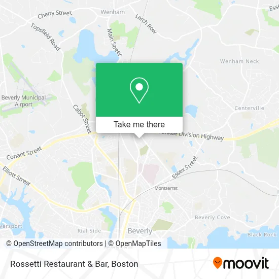 Rossetti Restaurant & Bar map