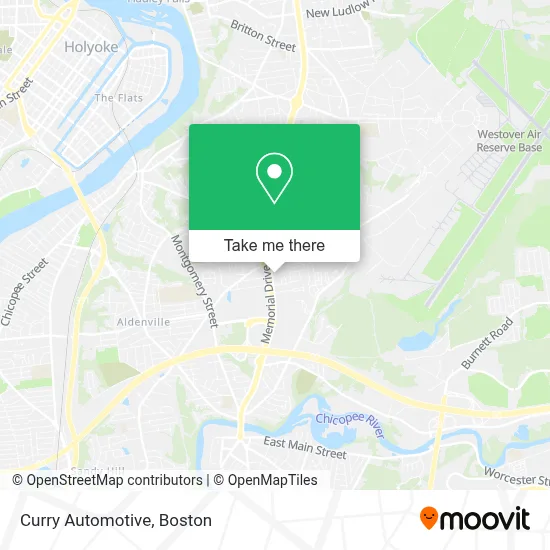 Curry Automotive map