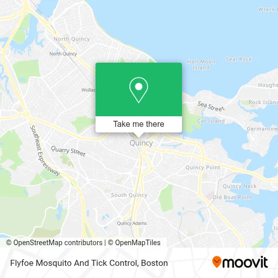 Flyfoe Mosquito And Tick Control map