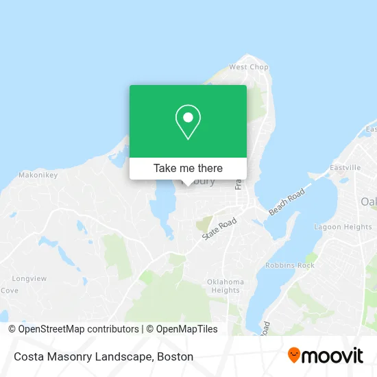 Costa Masonry Landscape map