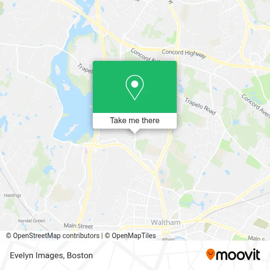 Evelyn Images map