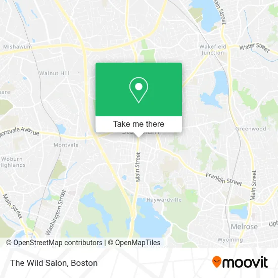 The Wild Salon map