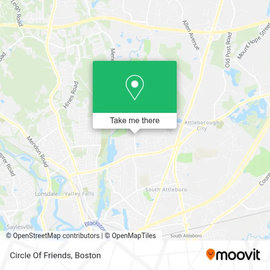 Circle Of Friends map