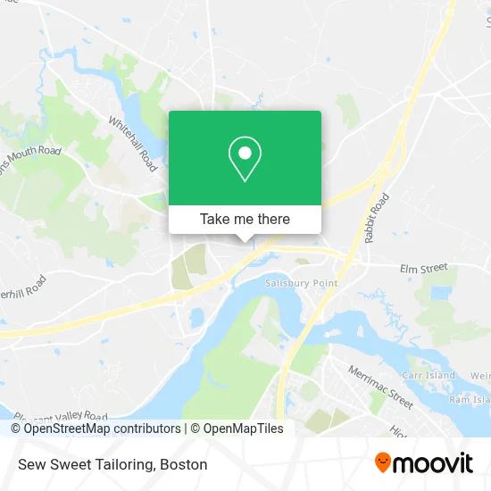 Sew Sweet Tailoring map