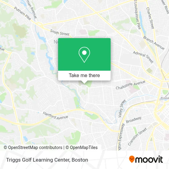 Triggs Golf Learning Center map