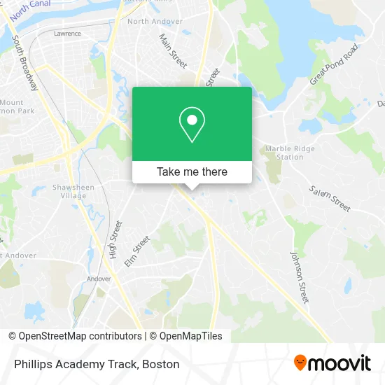 Phillips Academy Track map