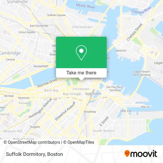 Suffolk Dormitory map