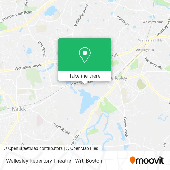 Wellesley Repertory Theatre - Wrt map