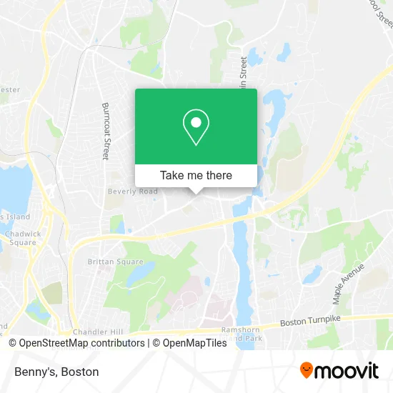 Benny's map