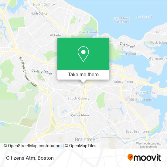 Citizens Atm map