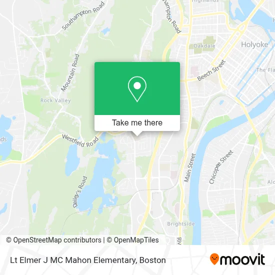 Lt Elmer J MC Mahon Elementary map