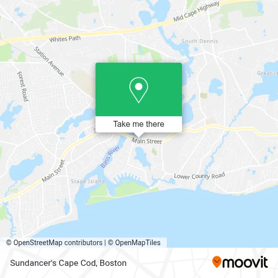 Sundancer's Cape Cod map