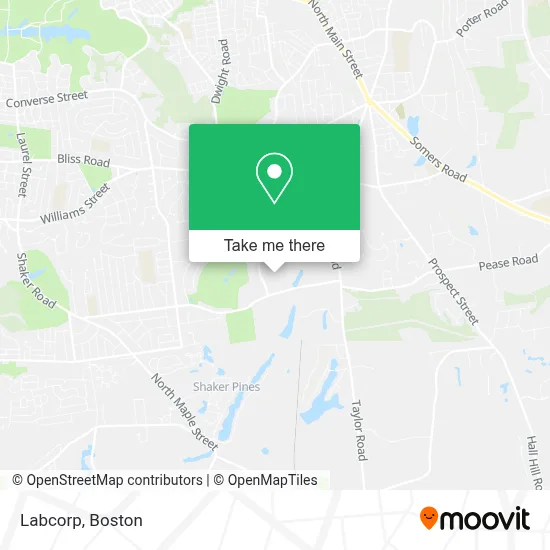 Labcorp map