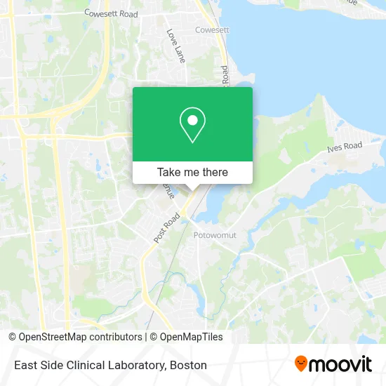 East Side Clinical Laboratory map
