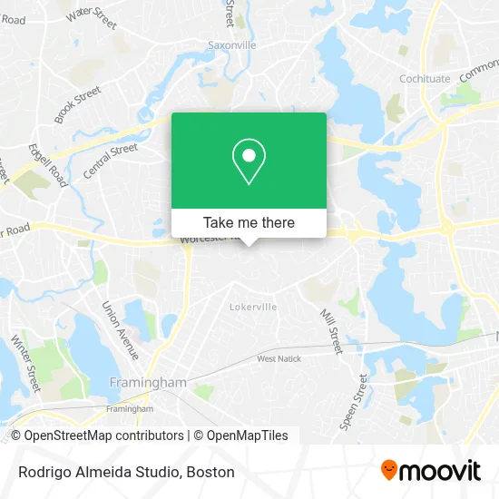 Rodrigo Almeida Studio map