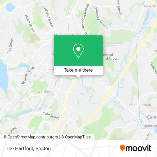 The Hartford map