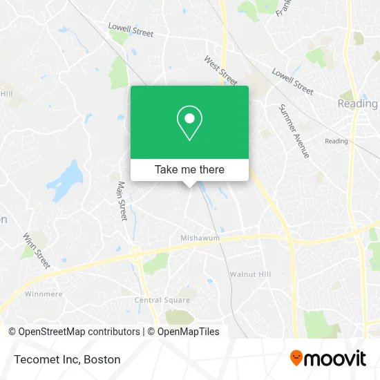 Tecomet Inc map