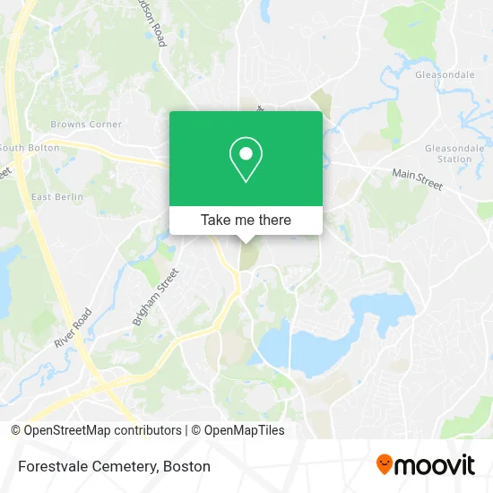 Forestvale Cemetery map