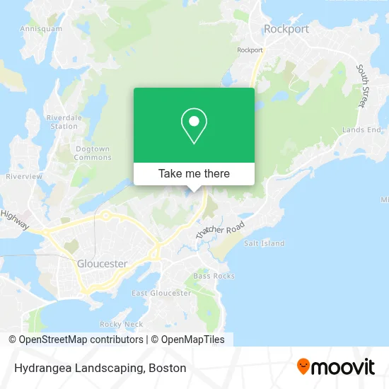 Hydrangea Landscaping map