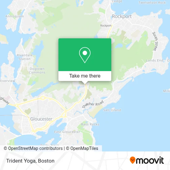 Trident Yoga map