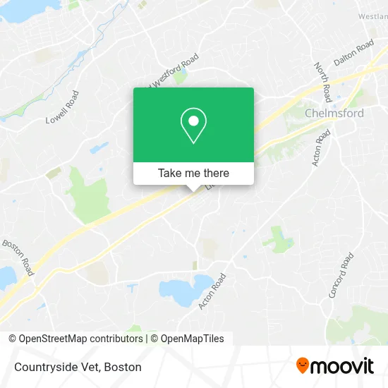 Countryside Vet map