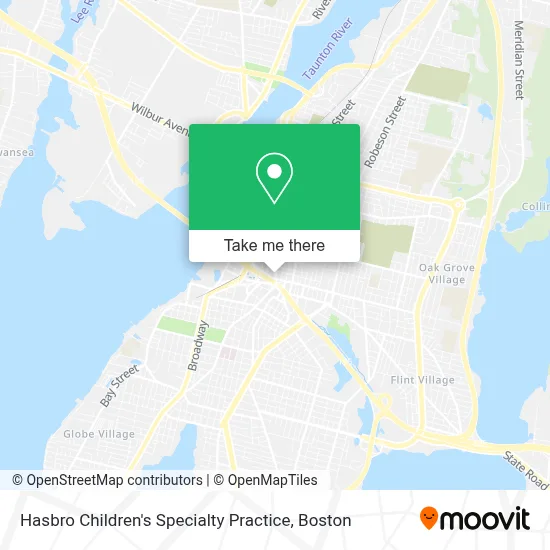Hasbro Children's Specialty Practice map