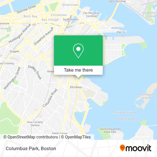 Columbus Park map