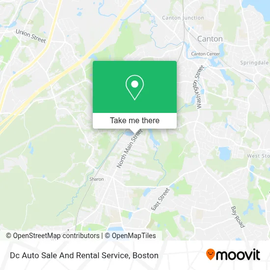 Dc Auto Sale And Rental Service map