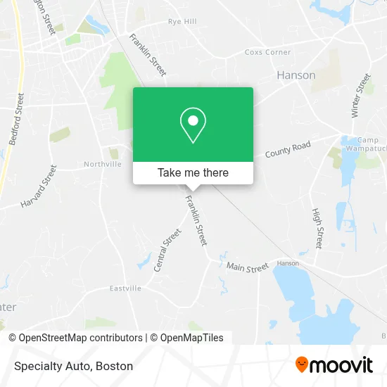 Specialty Auto map