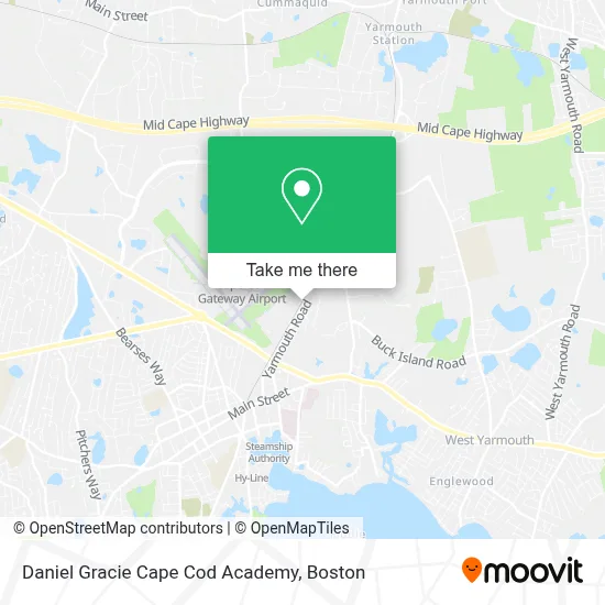 Daniel Gracie Cape Cod Academy map